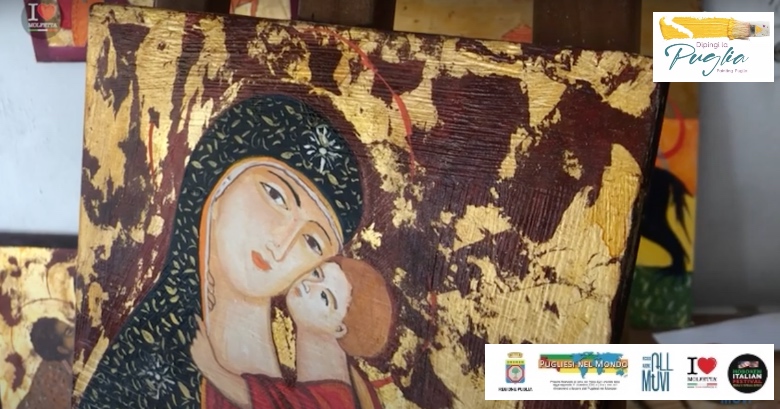  Un opera di Mimmo Camassa donata alla Societa' Madonna dei Martiri Hoboken