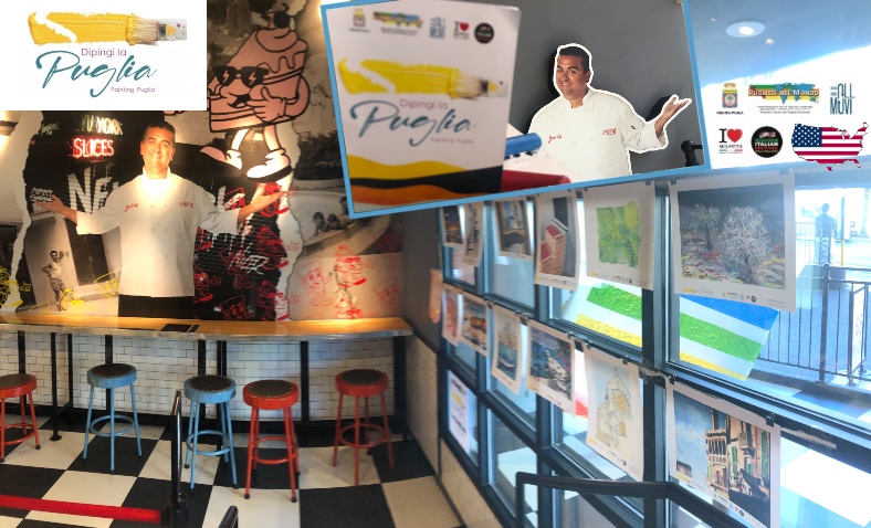 Dipingi la Puglia in Las Vegas to Pizza Cake: Painting Puglia in USA