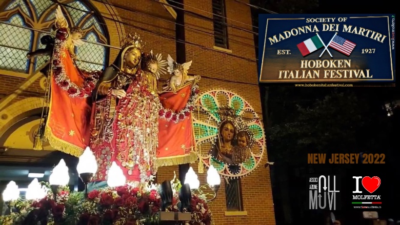 Hoboken Italian Festival 2022 the feast of Madonna dei Martiri USA