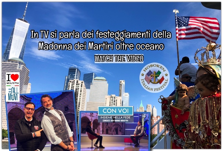 In TV su Antenna Sud la Madonna dei Martiri in USA