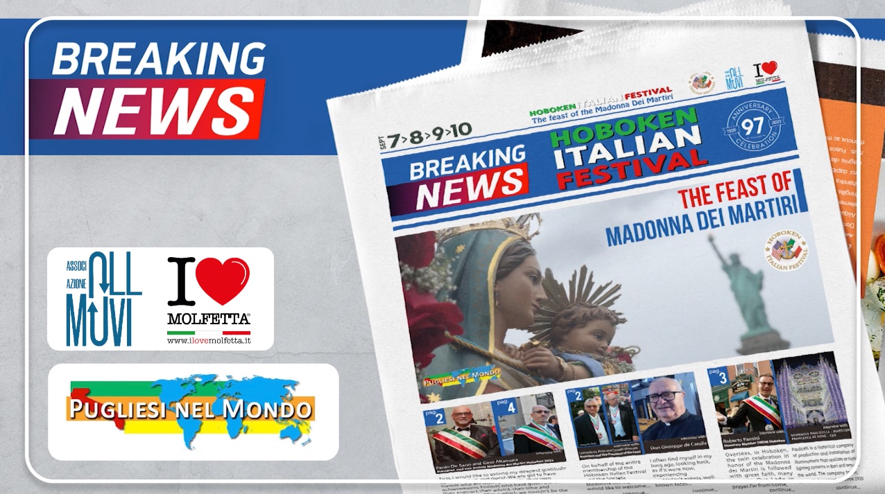 Breaking News Pugliesi nel Mondo in USA HIF2023