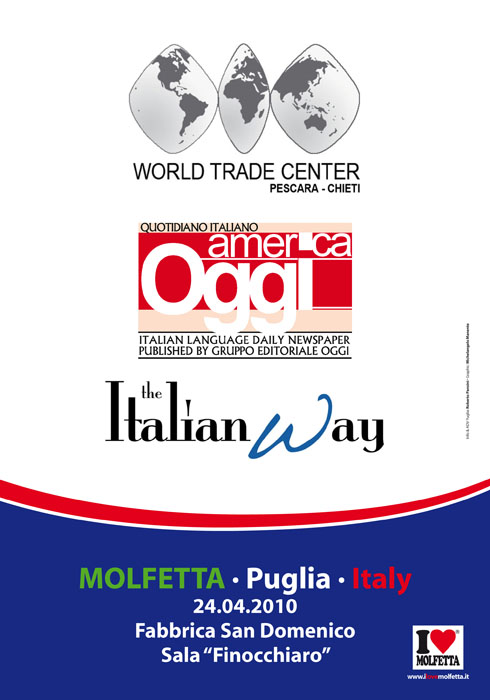 MOLFETTA  -  America Oggi - The Italian Way - World Trade Center 